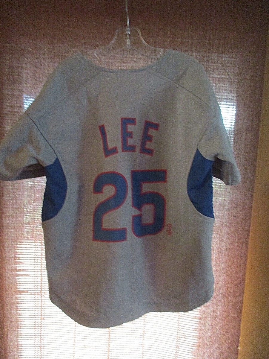 VTG.,MLB-Chicago Cubs #25 DERREK LEE JERSEY YOUTH SZ. 8/10 100