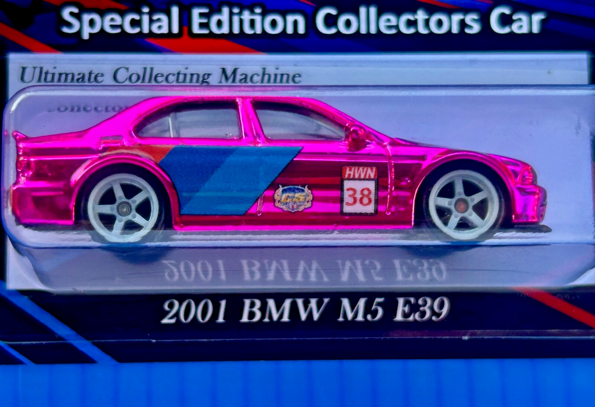 2024 HOT WHEELS COLLECTOR CONVENTION 2001 BMW M5 E39 PINK SUPER