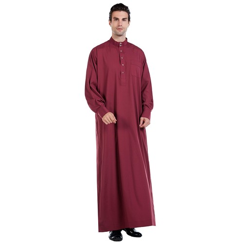 Islamic Saudi Mens&Boy Thobe Jubba Daffah Dishdasha Thawb Thoub Muslim Robe Arab - Picture 48 of 306