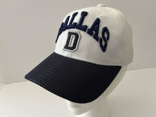 Dallas Navy Silver & White Embroidered Kids Youth Adjustable Hat Cap Brand New - Picture 3 of 7
