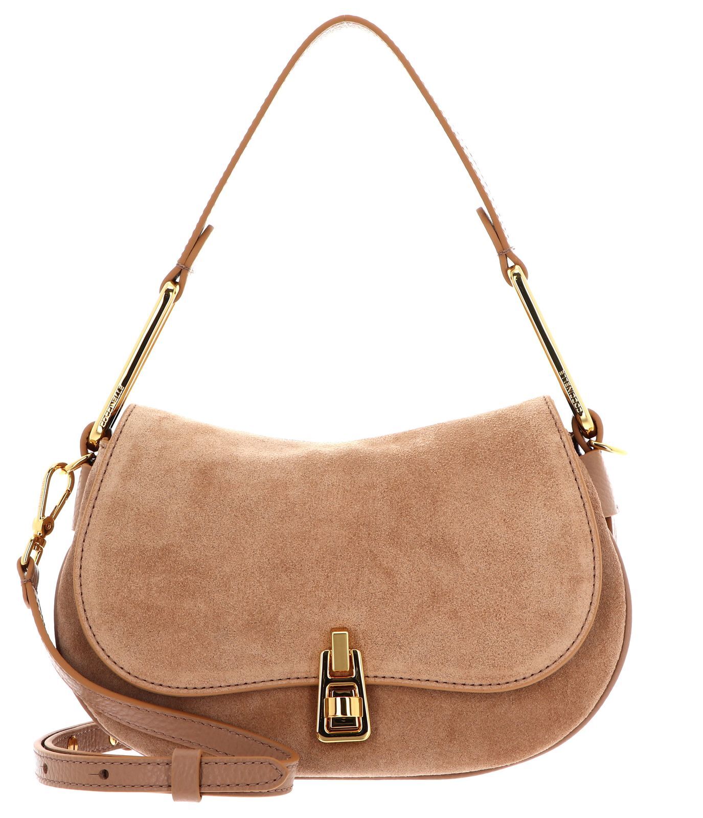 COCCINELLE shoulder bag Magie Suede Handbag Skin