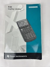 Texas Instruments TI-83 Graphing Calculator Guidebook Manual Only