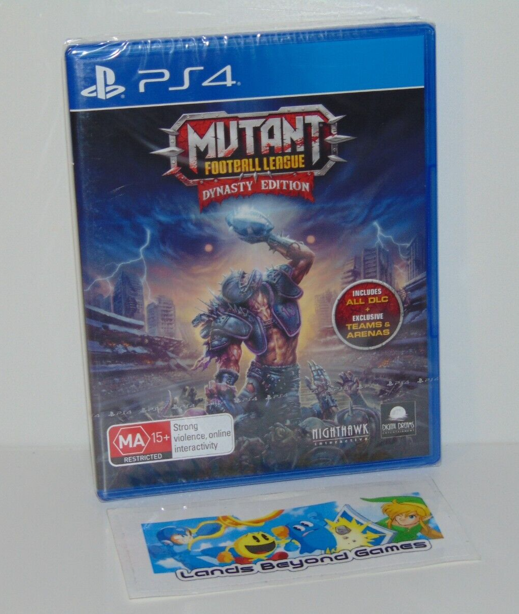 Mutant Football League Dynasty Edition PS4 Sony PlayStation 4 New and Sealed