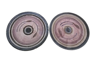Elisabeth Dörr- Bauhaus, Velten-Vordamm Germany Set Of 2 Ceramic Plates