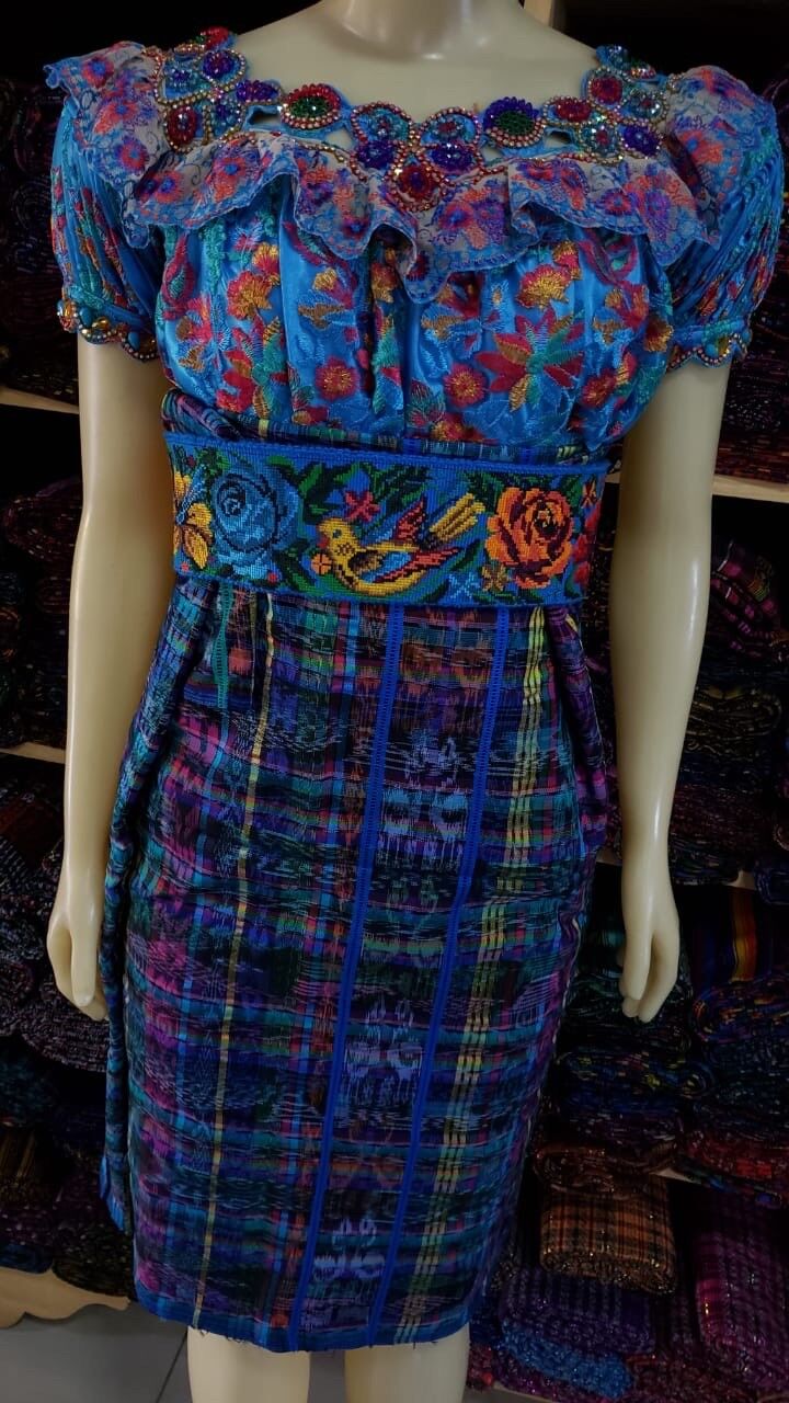 GUATEMALA 🇬🇹TÍPICO DE TRAJE MODELA Y DE ELEGANCIA Y BLUSA Y FAJA👚NUEVO | eBay