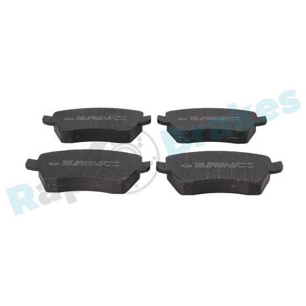 Bremsbelagsatz Scheibenbremse RAP Brakes R-P0845 FüR Mercedes Citan W415 Tourer-image