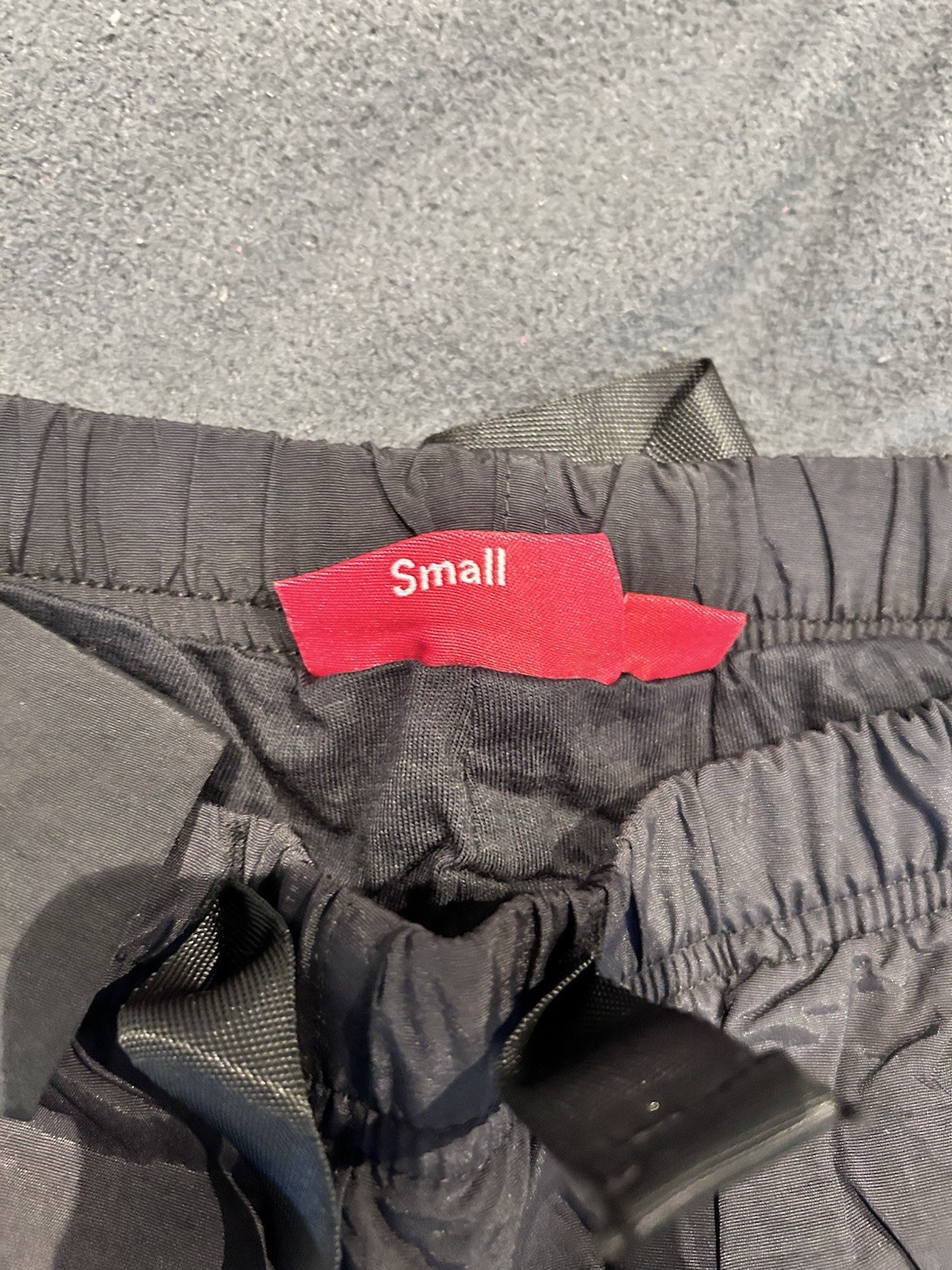 Supreme Men's Black Logo Track Pants Size S 3
