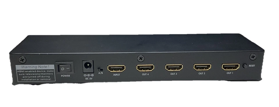 Key Digital KD-1x4CSK 4K HDMI Distribution Amplifier HDMI Champion Series HD/4K - Image 3 of 4