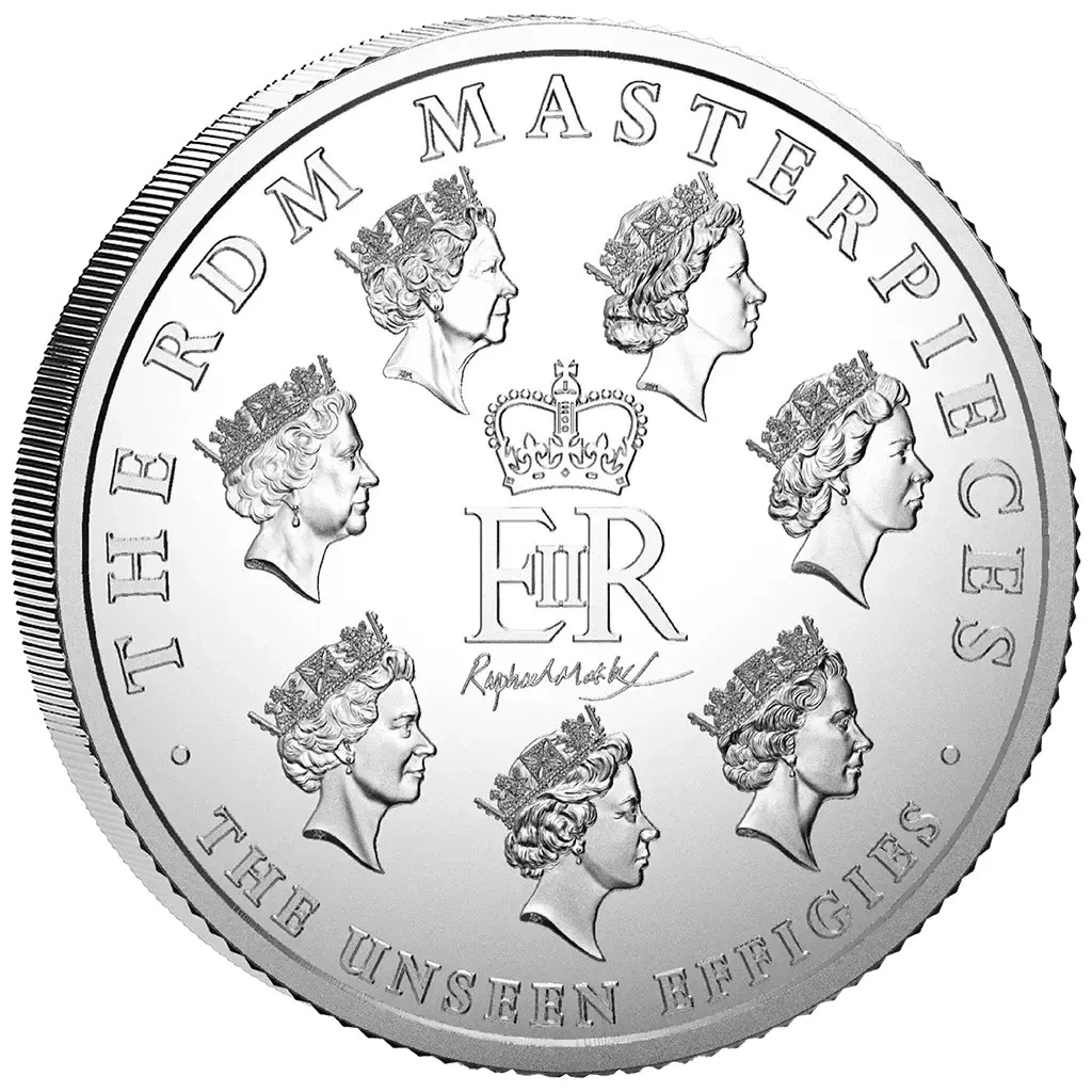 Silbermünze Königin Elizabeth II. RDM Meisterwerk - Gibraltar - 2026 - 1 Kilo PP