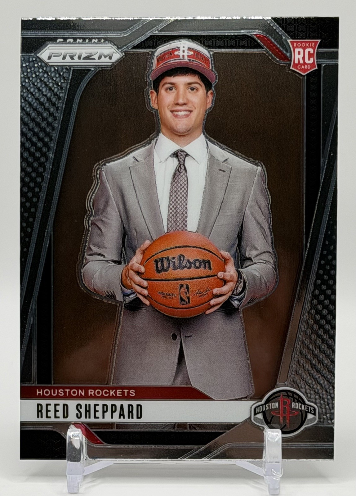Reed Sheppard 2024-25 Panini Prizm #268 Rookie Variation