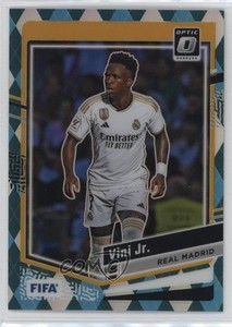 2023-24 Panini Donruss FIFA Optic Argyle Prizm Vinicius Junior Vini Jr #119