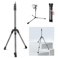 Extendable Photography Light Stand, Adjustable 6.6ft/2m Aluminum Light Tripod...