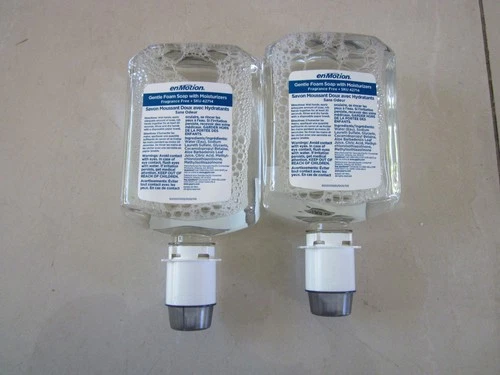 2 EnMotion Gentle Moisturizing Foam Soap Dispenser Refills 1200 ML 42714