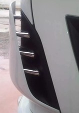 Per Iveco Stralis Cromo Anteriore Griglia Lato Parti 8 Pezzi Acciaio Inox