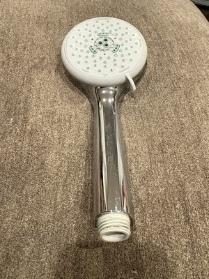 Hansgrohe Chrome Handheld Shower 3 Function Turbo, Full, Massage