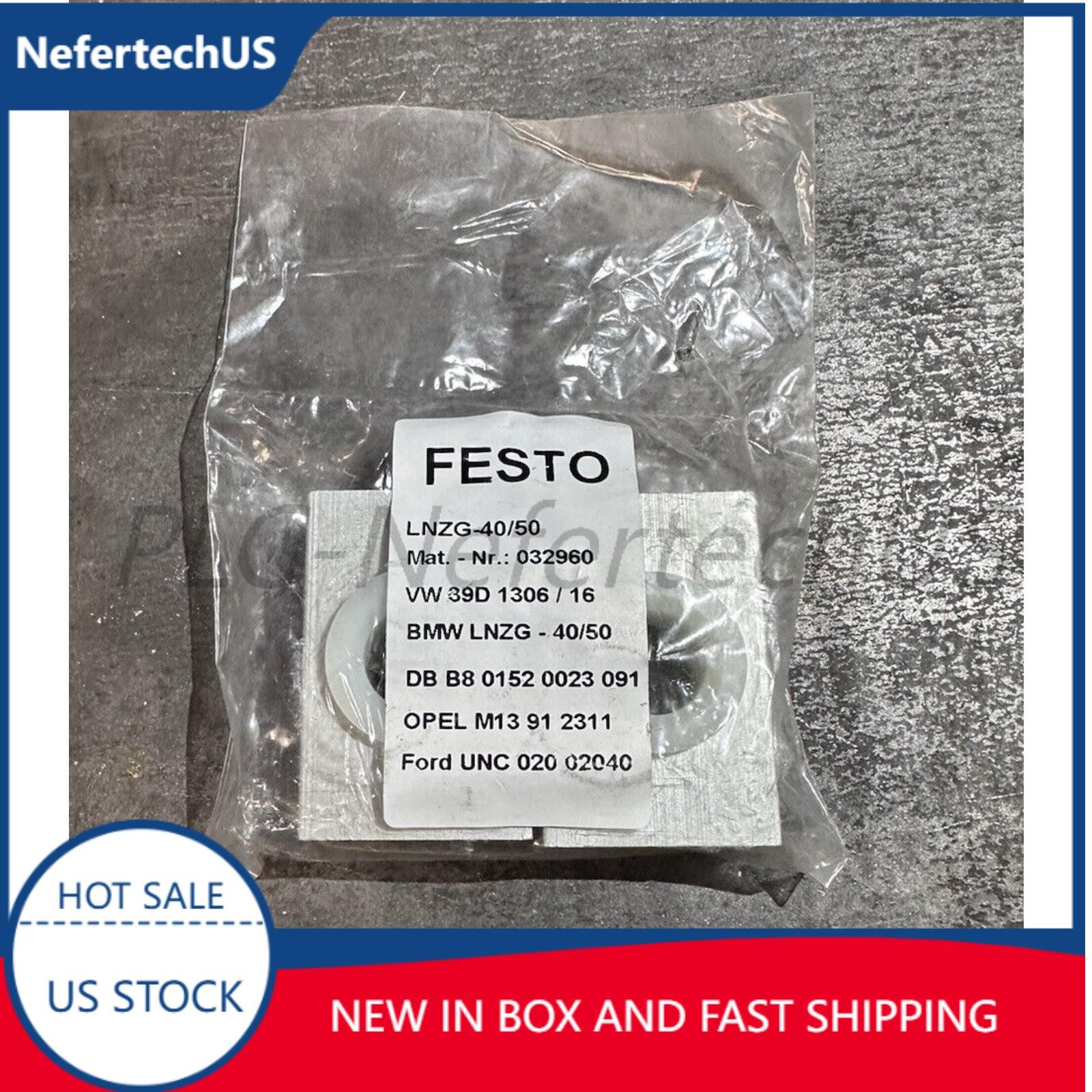 US FREE TAX New Festo LNZG-40/50 32960 Trunnion support