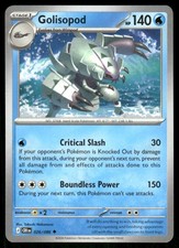 Golisopod 026/086 - Chaos Rising - Uncommon NM