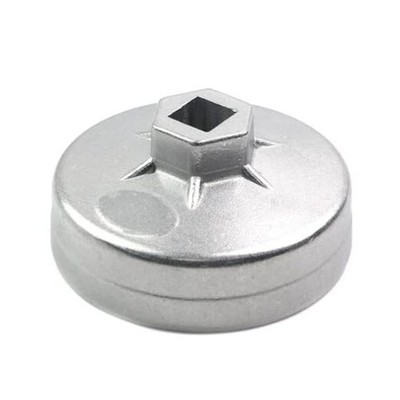 Oil Filter Wrench,903-4 Oil Filter Socket Automotive Aluminum 73mm 14Flute
