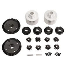 RC Differential Box Spare Parts Aluminum Alloy Upgrade Hobby Diff Case Gear