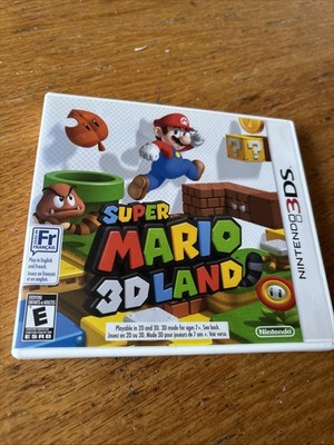 Super Mario 3D Land - Nintendo 3DS - Case And Manual Only