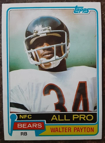 1981 Topps Walter Payton All Pro #400 NM