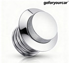 Pop up Tank Gas Cap Chrome/Silver Vented Flush Mount Fuel Filler Cap for Harley