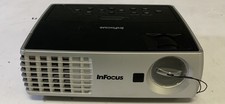 InFocus IN1100 100-240V 2.3-0.9A Compact DLP Projector, Black  Silver "I2D"