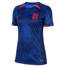 NIKE USWNT 4 Star USA Soccer Jersey Blue DR4000-406 Women&rsquo;s Size Large MSRP $95!