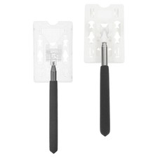  Vehicle Parking Swiping Stick Ticket Clip Disabled Permit Holder Car Tag