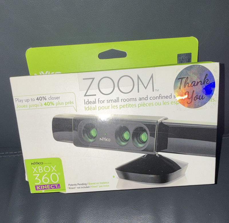 Nyko Zoom Xbox 360 Kinect Camera NEW IN BOX!!!