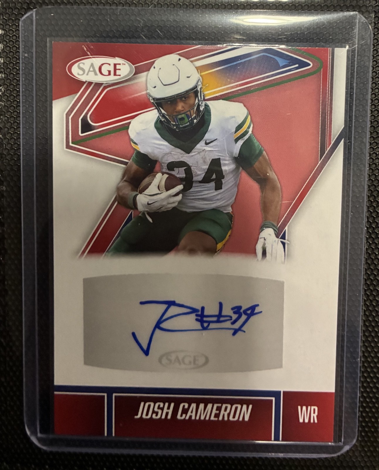 Josh Cameron rookie auto SAGE