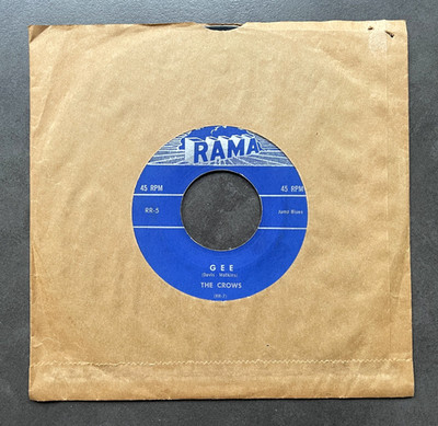 7'' The Crows - Gee - US RAMA Doo Wop