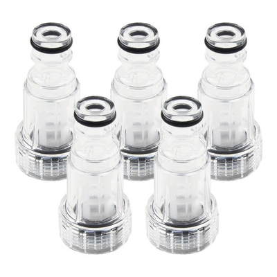 #ad #ad Pressure washer Water Inlet Filter Transparent plastic Replacement tool 5pcs New $11.79