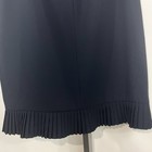 JONES STUDIO Women’s Size 14 Pencil Skirt Pleated Hem Solid Black Lined Career — photo 10