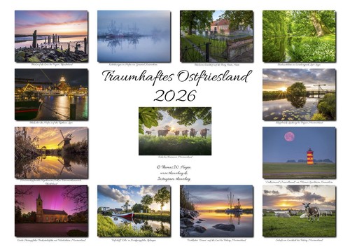 Fotokalender Ostfriesland 2026 DIN A3 NEU - Bild 14 von 14