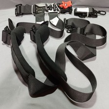 Simpson St-051622 5 Point Racing Harness Seat Belt Assembly Black Set