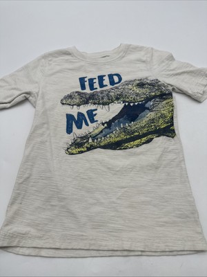 Jumping Beans T-Shirt Youth Boy 7X Graphic Print White..#27211