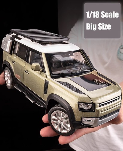 1:18 Land Rover Defender 110 Diecast Modelo Coche Juguete Coleccionable Luz de Sonido Regalo - Imagen 9 de 13