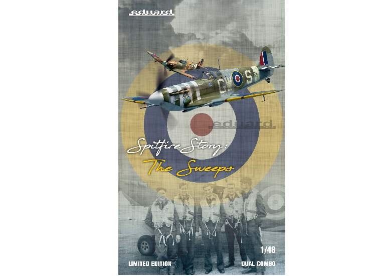 Eduard ED11153 1/48 - Spitfire Mk.Vb Story: The Sweeps Dual Combo