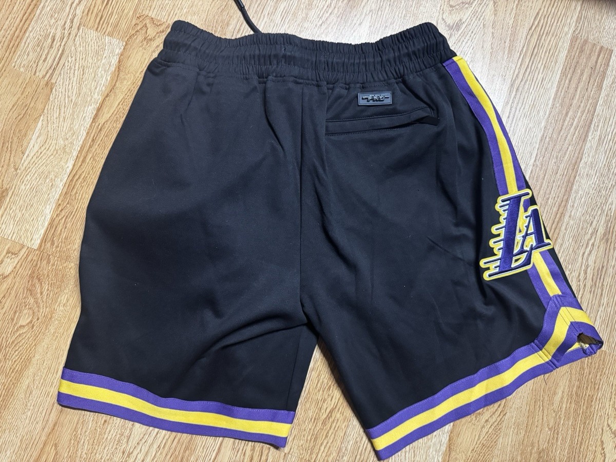 PRO STANDARD NBA LA Lakers Black Shorts NBA 17x Finals Champions