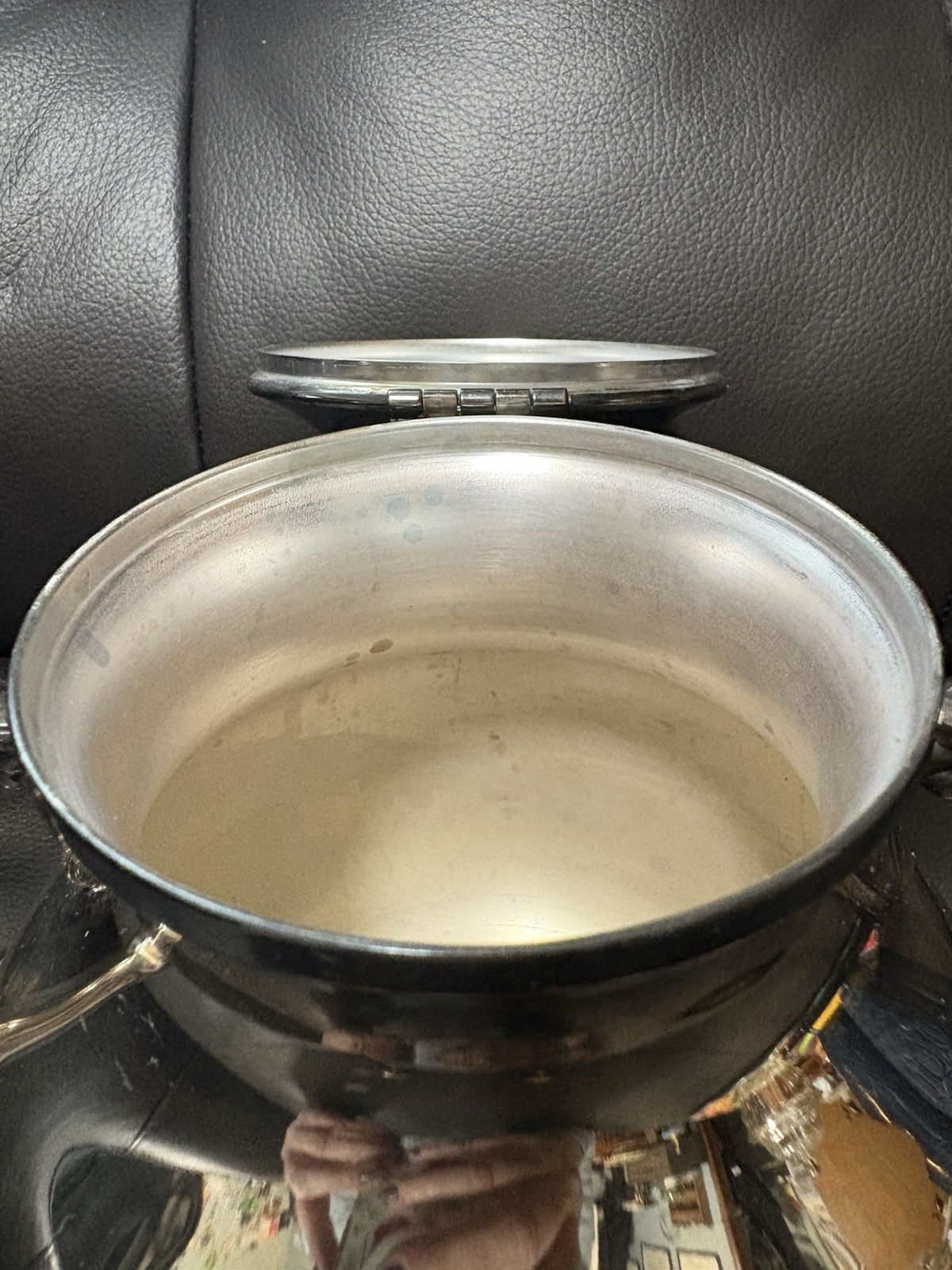 VTG Sheridan Silver Plated Tilting Teapot Kettle & Chafing Burner Set