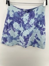 Victoria's Secret PINK Active High Waist Crossover Skort Skirt Tie Dye Size L K