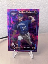 2024 Topps Chrome Update Series - Kris Bubic Magenta & Purple Lava Lamp /299