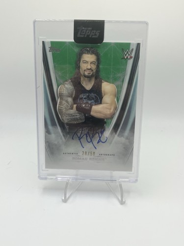 Roman Reigns #A-RR 2020 Topps WWE Undisputed Autographs card