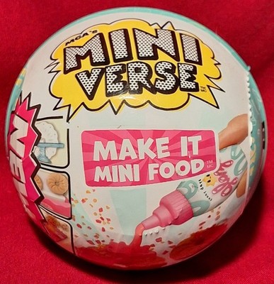 New! MGA's Mini Verse Make It Mini Food Cafe Series 3 2023 Sealed