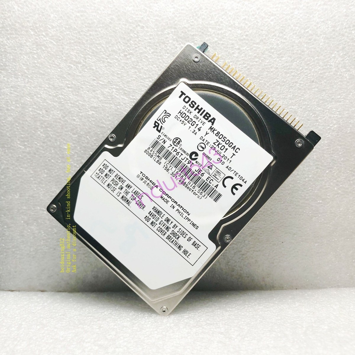 Toshiba Automotive-Grade 80GB Internal 4200RPM 2.5