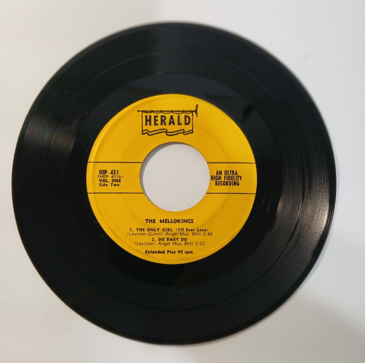 Mello‑Kings – Tonite Tonite EP HEP 451 45 Doo Wop 1958 Herald | eBay