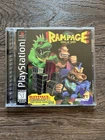 Rampage World Tour (PlayStation 1, 1997) PS1 Black Label