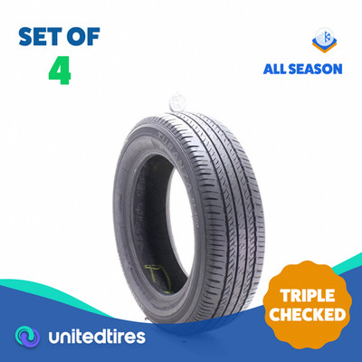 Set of (4) Used 175/65R15 Bridgestone Turanza EL400-02 84H - 6.5-8.5/32 (16FTL)