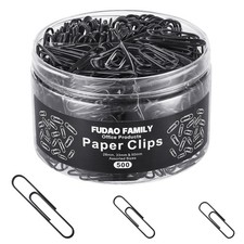 500pcs Paper Clips Assorted Sizes, Small, Medium and Large  1.1inch, 1.3inch a...